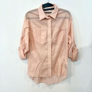 Lacoste Rare Designer Ladies Golf Shirt Brand New With Tags Pale Pink sz 36 or S